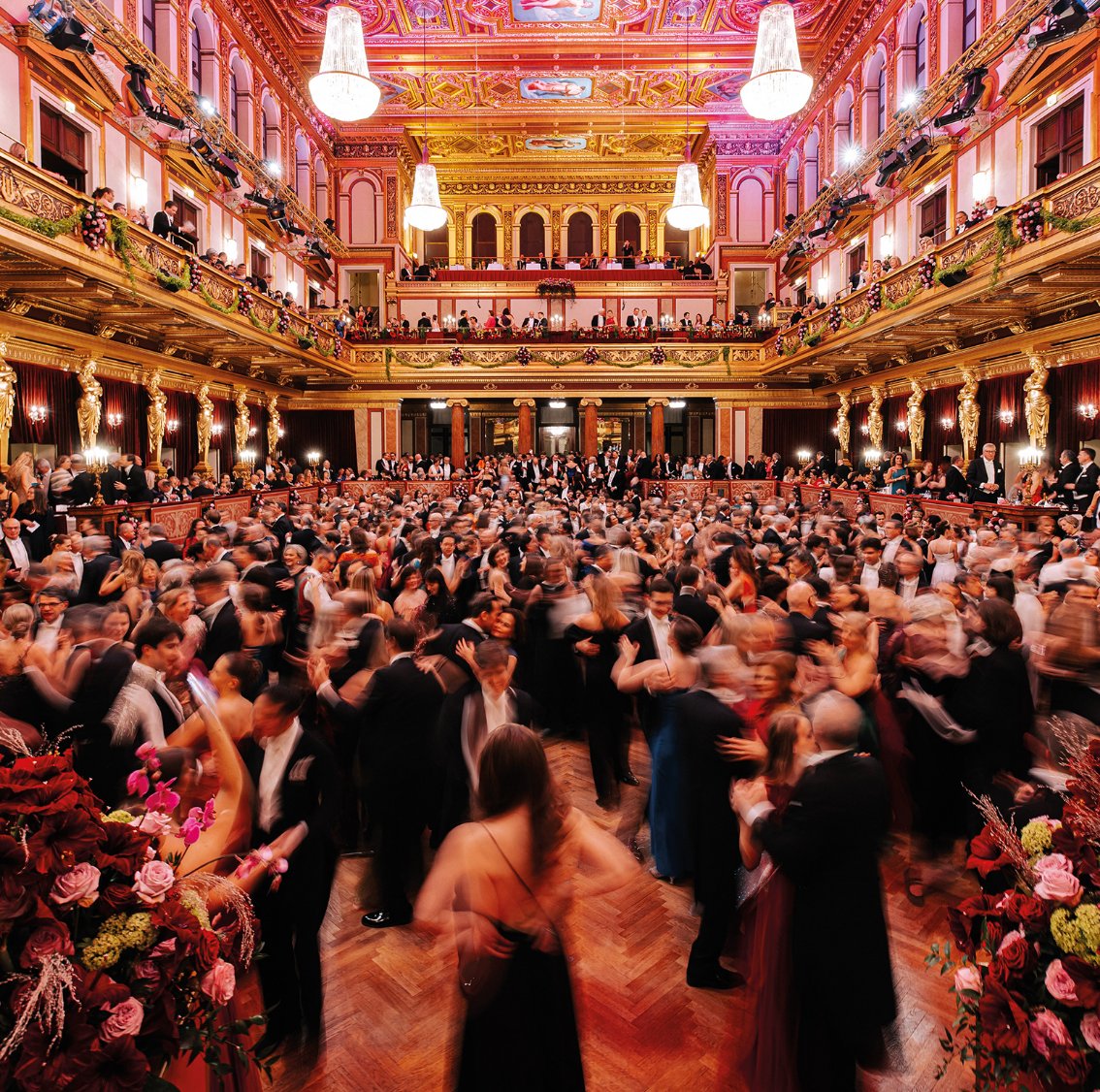Sumptuous Waltz In Evening Gold
