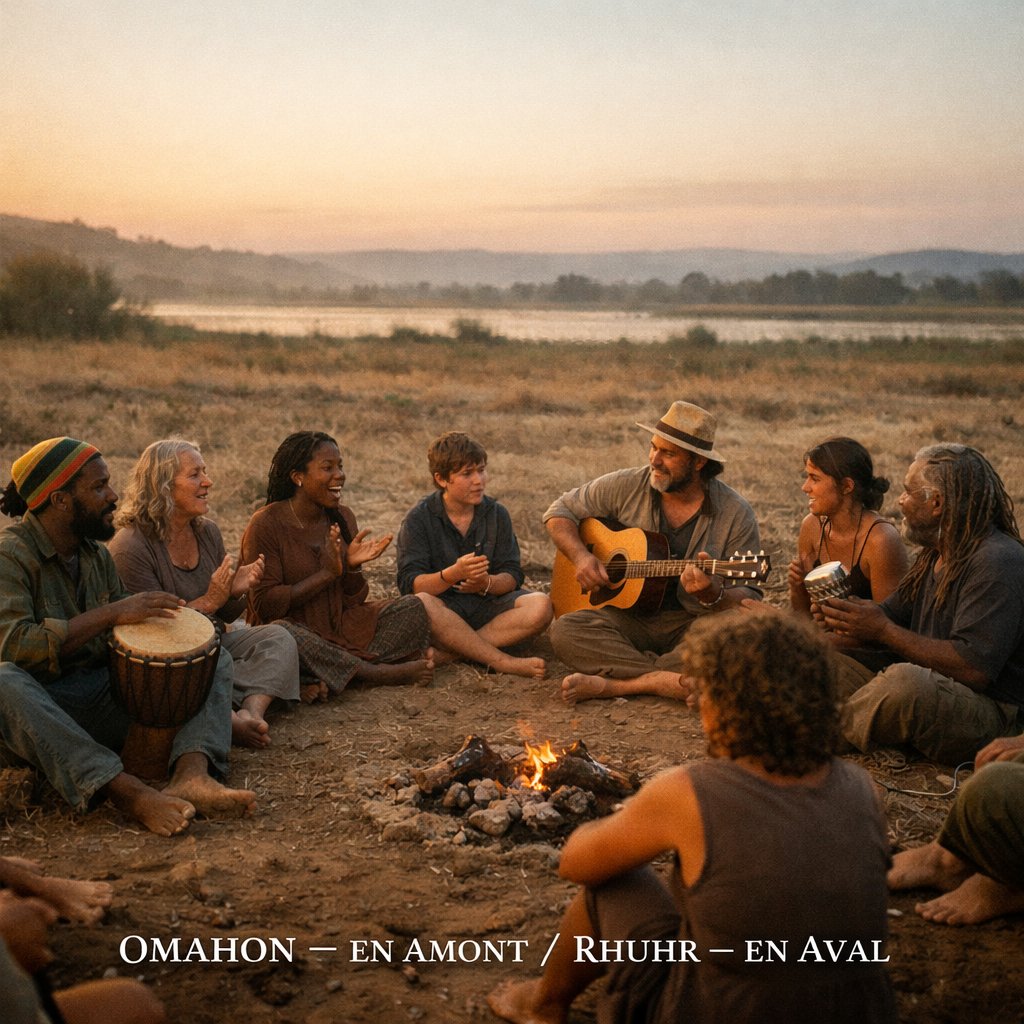 Omahon En Amont / Rhuhr En Aval