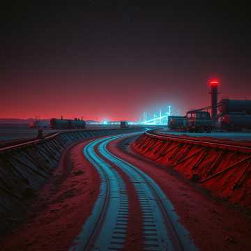 Steel & Red Clay